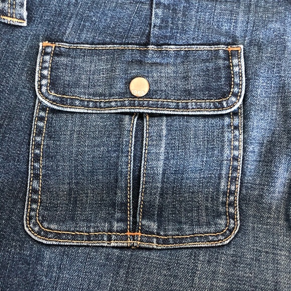 Gap denim shorts with back flap pockets size 32 - Picture 9 of 9